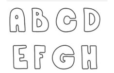 12 Free Printable Bubble Letters Alphabet Templates