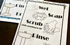 20 Free Hand Washing Printables In 2020 Hand Washing Kids Hand
