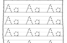 26 Printable Trace The Alphabet Worksheets Preschool KDG Etsy In