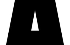 8x10 5 Inch Black Printable Alphabet Letters