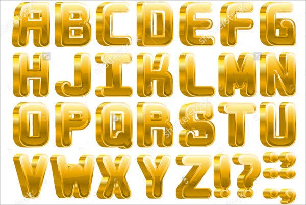 9 Best Bold Letters Free Sample Example Format Download Free 