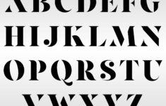 9 Best Fonts Alphabet Free Printable Printablee