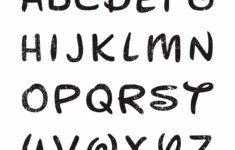 9 Best Free Printable 3 Inch Letter Stencils Printablee