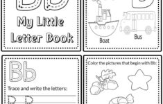 ABC Mini Book Printable Alphabet Letter Mini Book