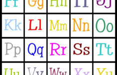 ABC Printable For Children Activity Shelter