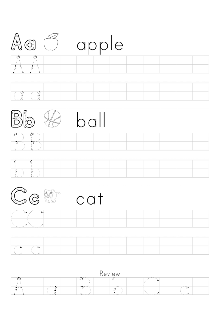 Abc Tracing Sheet Pdf ABC Tracing Worksheets