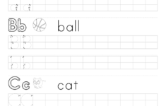 ABC Trace Worksheets 2019 Activity Shelter