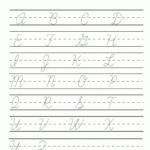 Abc Tracing Cursive Letters TracingLettersWorksheets