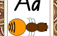 Aboriginal ABC Chart Flash Cards Letter Tracing Abc Chart Alphabet