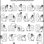 Alphabet Coloring Pages For Preschoolers Coloring Home