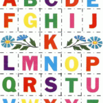 Alphabet Cut Paste ABC Activity Sheets CUTOUTs HonkingDonkey