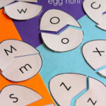 Alphabet Egg Hunt Uppercase And Lowercase Letter Match Alphabet
