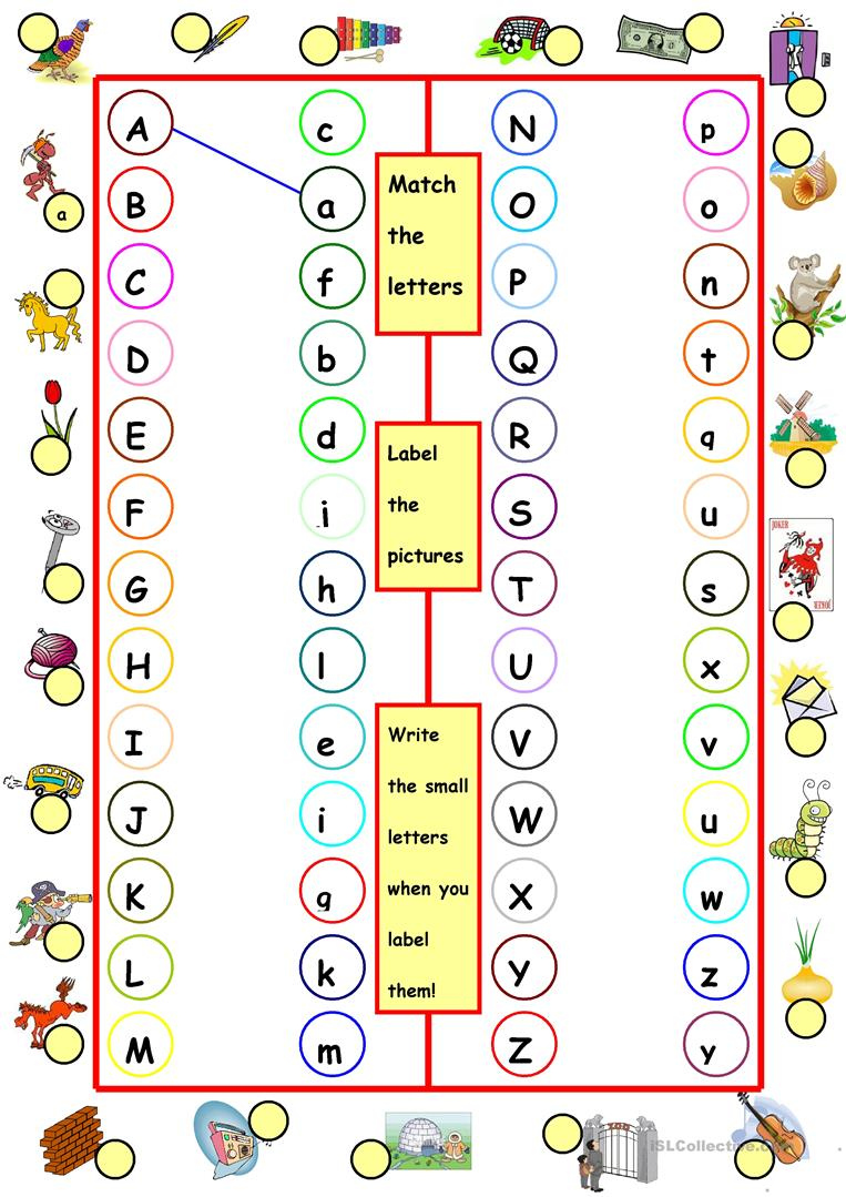Alphabet English ESL Worksheets For Distance Learning And Physical 