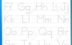 Alphabet Letters Tracing For Preschoolers TracingLettersWorksheets