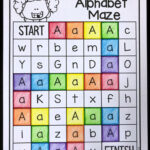 Alphabet Maze Worksheet For Letter A Alphabet Activities