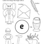 Alphabet Picture Matching Worksheets