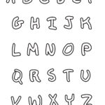 Alphabet Print Out Coloring Pages Sports College Alphabet Coloring