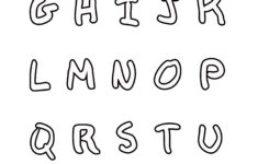 Alphabet Print Out Coloring Pages Sports College Alphabet Coloring