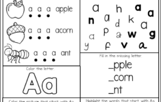 Alphabet Review Worksheets For Preschool AlphabetWorksheetsFree