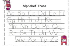 Alphabet Tracing Page Google Search Letter Worksheets For Preschool