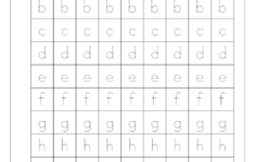 Alphabet Tracing Sheets Activity Shelter