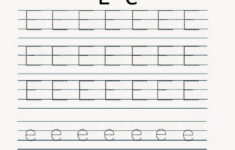 Alphabet Tracing Worksheets E AlphabetWorksheetsFree