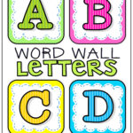 Alphabet Word Wall Letters A Z Word Wall Letters Word Wall