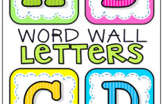 Alphabet Word Wall Letters A Z Word Wall Letters Word Wall