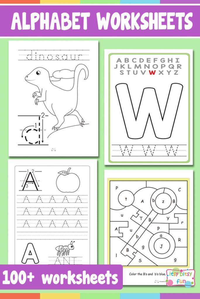 Alphabet Worksheets Alphabet Worksheets Alphabet Activities 