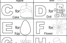 Alphabet Worksheets Best Coloring Pages For Kids