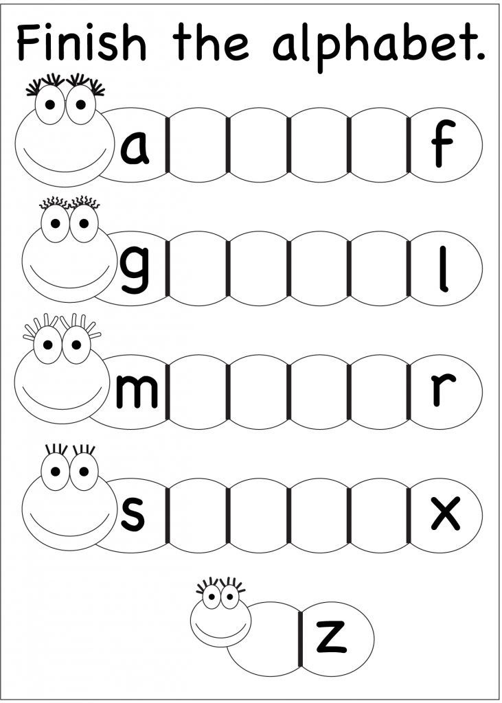 Alphabet Worksheets Best Coloring Pages For Kids Alphabet 