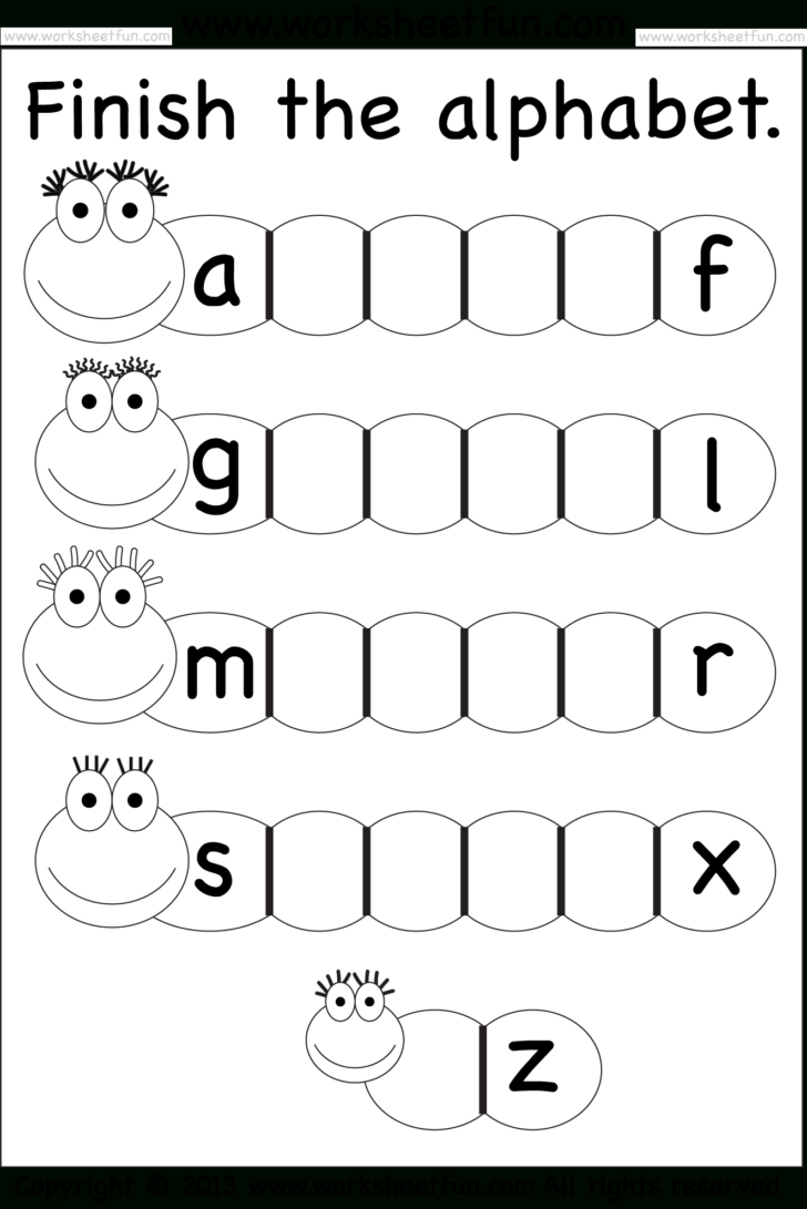 ABC Worksheets Printable Cbt