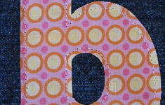 Applique Monogram Letters With FREE Printable Letters Skip To My Lou