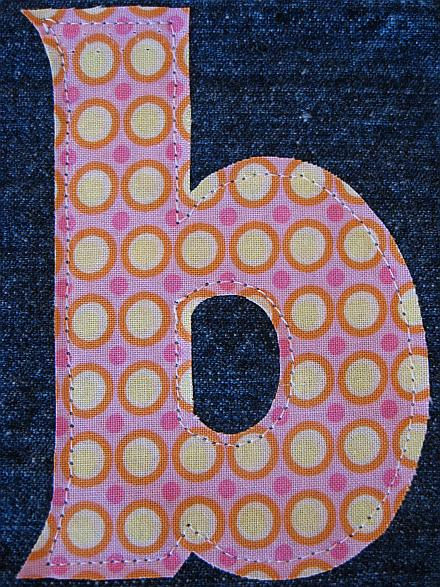 Applique Monogram Letters With FREE Printable Letters Skip To My Lou