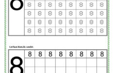 BELAJAR MENGENAL Dan MENULIS ANGKA 123 Numbers Preschool Printables