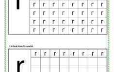 BELAJAR MENGENAL Dan MENULIS HURUF ABC Alphabet Worksheets Preschool
