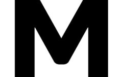 Big Printable ABC Letters M Abc Letters Printable Abc Letters