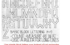Block Letters On Grid Paper Google Search Block Lettering