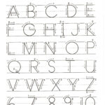 Capital Alphabet Letters Printable Alphabet Kindergarten Letter