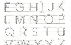 Capital Alphabet Letters Printable Alphabet Kindergarten Letter