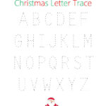 Christmas Tracing Letters TracingLettersWorksheets