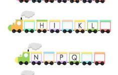 Complete Alphabet Worksheets Kindergarten Worksheets Printable Train