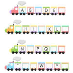 Complete Alphabet Worksheets Kindergarten Worksheets Printable Train