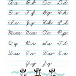 Cursive Alphabet Grade 2 AlphabetWorksheetsFree