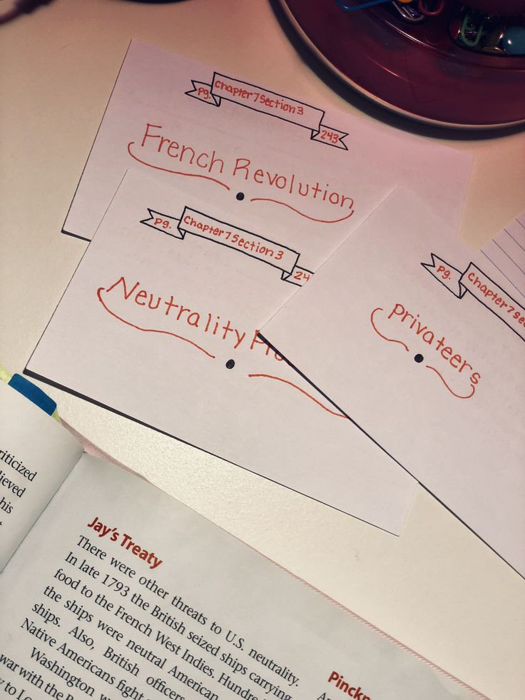 Cute Way To Make Your Study Notecards schoolcanbefun Study 