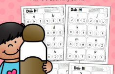 Dab It Alphabet Worksheets Match Lower And Uppercase Letters Mamas