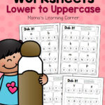 Dab It Alphabet Worksheets Match Lower And Uppercase Letters Mamas