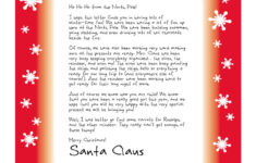 Easy Free Letters From Santa Customize Your Text And Design And