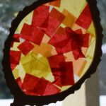 Fall Craft For Toddlers And Preschoolers Leaf Sun Catcher