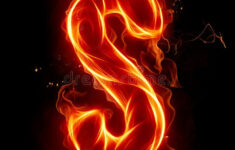 Fire Letter S A Series Of Fiery Letters And Numbers AD series